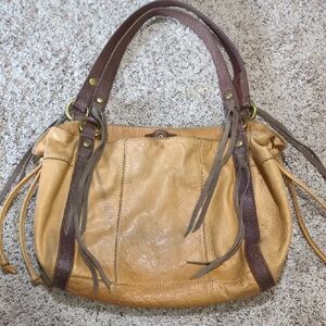 Lucky Brand Vintage Inspired Suede Purse